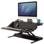 Fellowes Lotus Sit-Stand Workstation Black