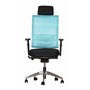 Officepoint High Back Office Chair K1-01W Blue