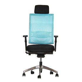 Officepoint High Back Office Chair K1-01W Blue