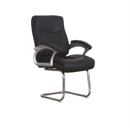 Zion - Leather Visitor Chair PU Rotated 1649-V