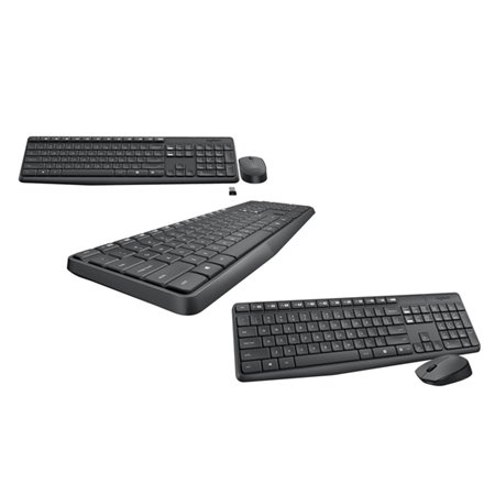 Logitech Wireless Keyboard & Mouse MK235