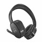 U & I Pilot Series Wireless Bluetooth Over the Ear Headphone with Mic (Black)