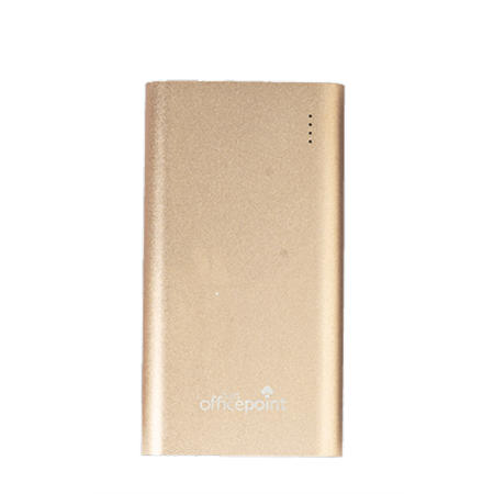 Officepoint Power Bank 5000MAH Gold