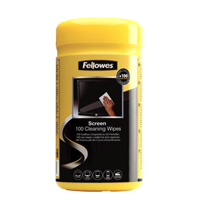 Fellowes Screen Wipes - 100 wipes 99703