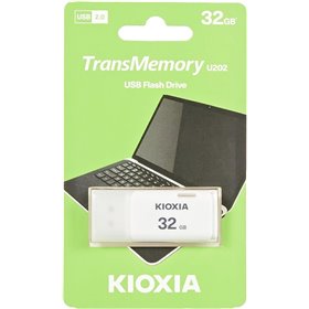 Kioxia USB Flash Drive 32 GB USB 2.0 TransMemory U202 LU202W032GG4 White