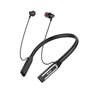 U&i Super Series 40 Hours Battery Backup Neckband Wireless Bluetooth Headset (Black