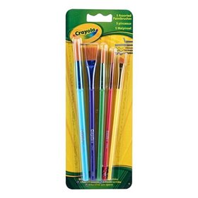 CRAYOLA PAINT BRUSH 5PC SET