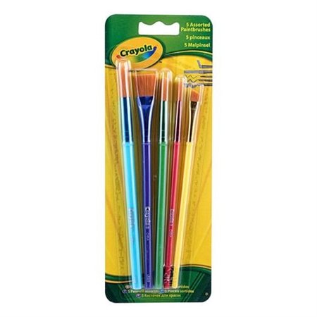 CRAYOLA PAINT BRUSH 5PC SET