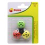 Penta 2888 Lady Bird Eraser 3 Pieces