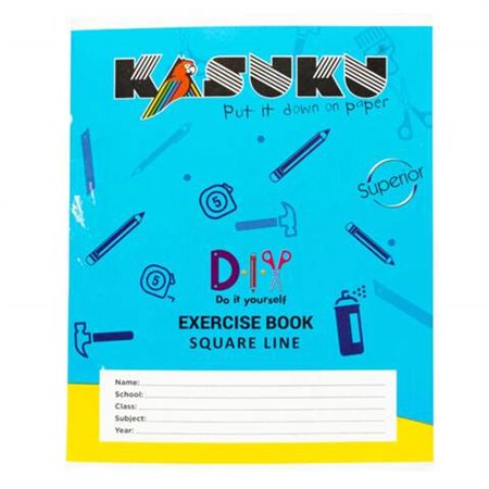 KASUKU EX. BOOK SQUARE LINE 200P A5