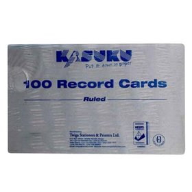 KASUKU RECORD CARD AST