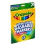 CRAYOLA MARKER 12P WASHABLE